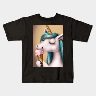 Ice Cream Unicorn Kids T-Shirt